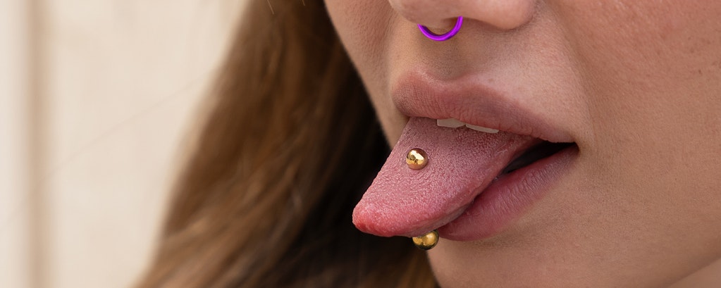 Zungenpiercing