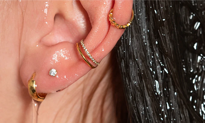 Wasserfester Piercingschmuck