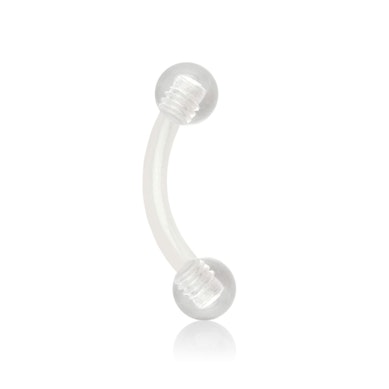 Gebogener PTFE Stecker in vielen Farben
