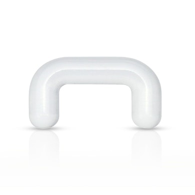 Schlichter Septumretainer aus Acryl