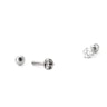 Set aus Ohrpiercings mit einem runden Stein Piercing - Deutschland