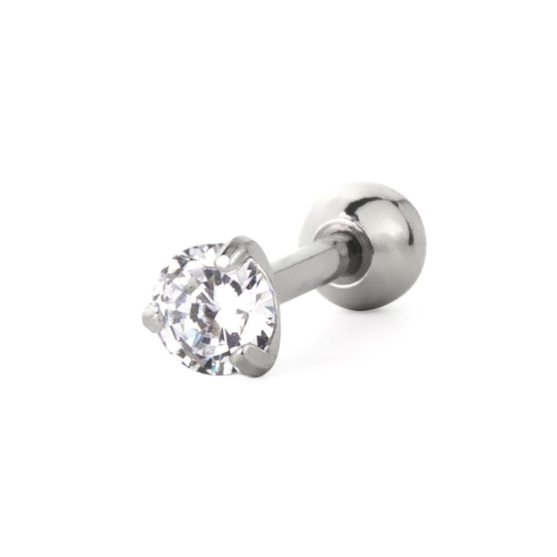 Set aus Ohrpiercings mit einem runden Stein Körperschmuck - Deutschland