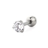 Set aus Ohrpiercings mit einem runden Stein Körperschmuck - Deutschland