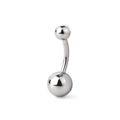Bauchnabelpiercing aus reinem chirurgischen Stahl