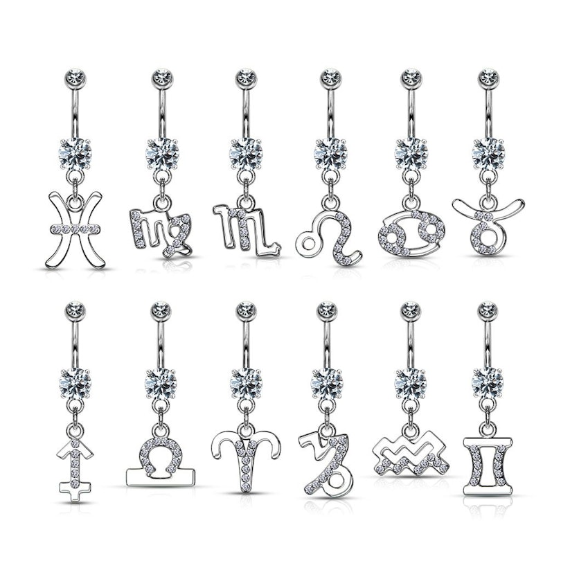 Bauchnabelpiercing mit dem Sternzeichen Piercings - Deutschland