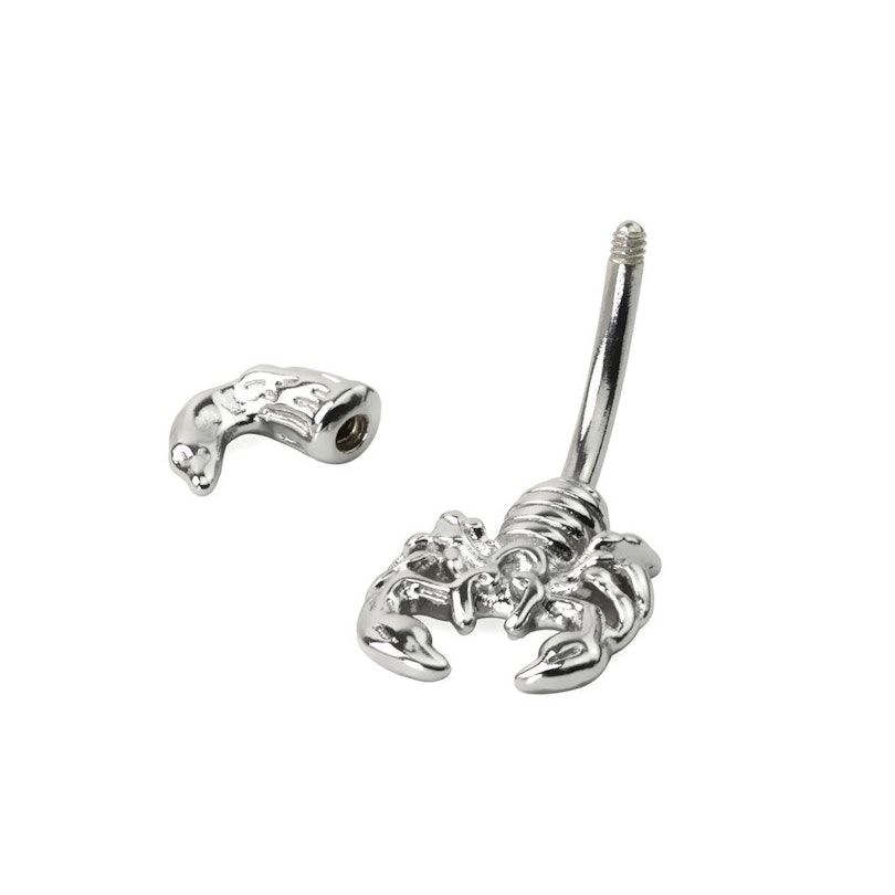 Bauchnabelpiercing mit einem Skorpion Körperschmuck - Deutschland