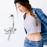 Bauchnabelpiercing mit Libelle Piercing - Deutschland