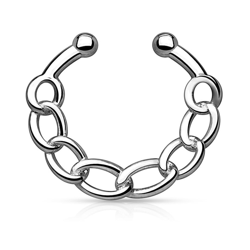 Fake Septumpiercing mit Kette Piercingschmuck - Deutschland