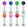 Labret Stecker in beliebiger Farbe Piercing - Deutschland