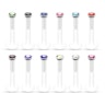 Labret aus PTFE mit vielen farbigen Steinen Körperpiercing - Deutschland
