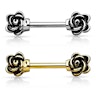 Brustwarzenpiercing mit Rosen Körperschmuck - Deutschland