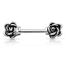 Brustwarzenpiercing mit Rosen Körperschmuck - Deutschland