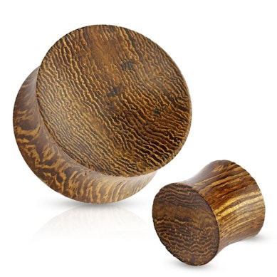 Plug aus Snakewood.