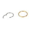 Endlos Ring mit Scharnier in beliebiger Farbe Piercings - Deutschland