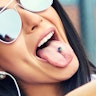 5 Titanbeschichtete Zungenpiercings Körperschmuck - Deutschland
