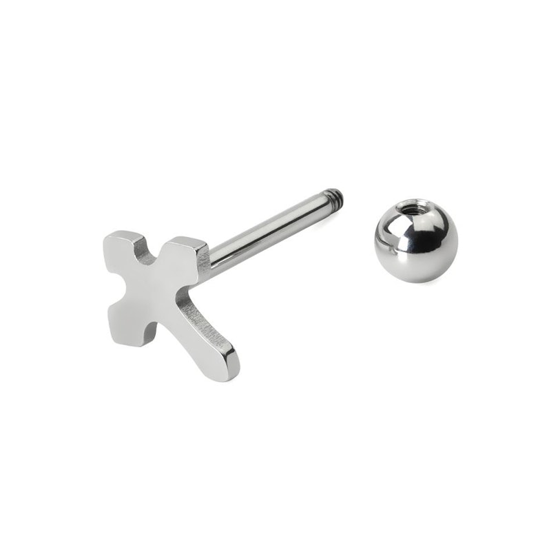 Zungenpiercing mit Kreuz Piercingschmuck - Deutschland