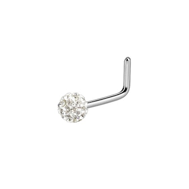 Nasenpiercing mit einer Feridokugel