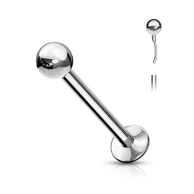 Labret body jewelry top