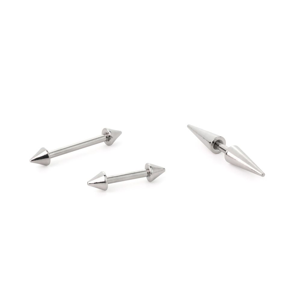 Piercingstab mit Spikes