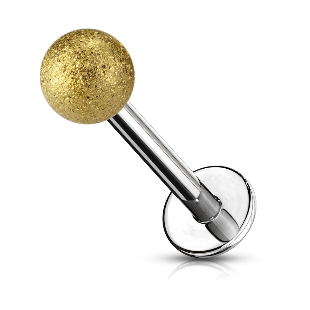 Labret mit Diamantlook.