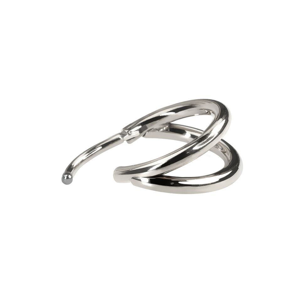 Doppelter Ring aus Titan