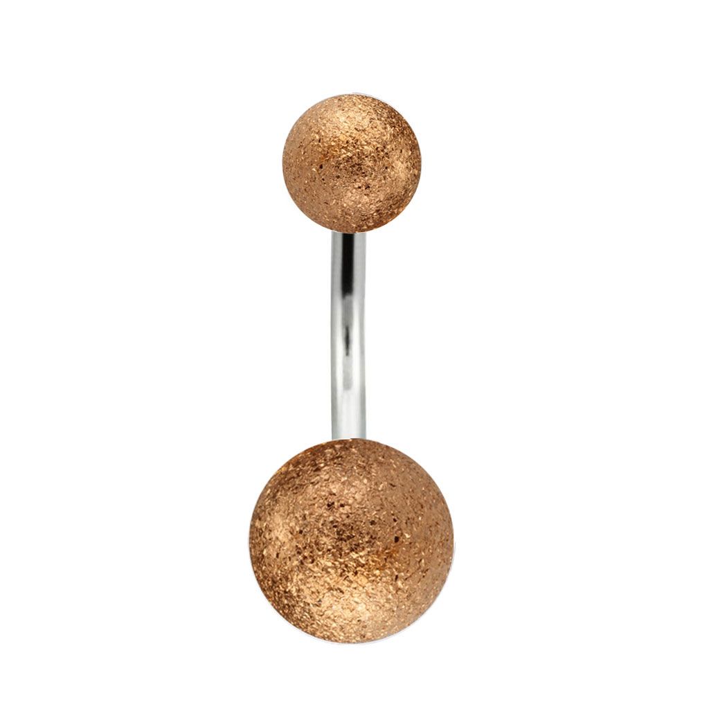Bauchnabelpiercing mit Diamantlook