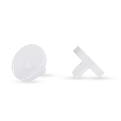 Retainer für Dermal Anchor-Weiß