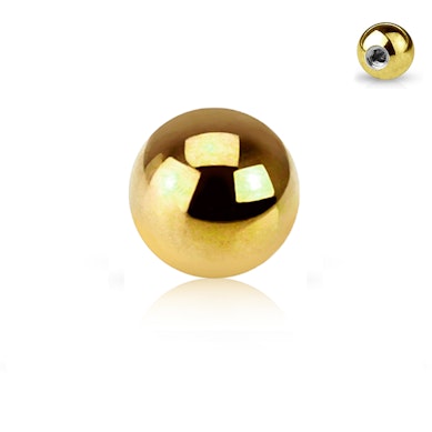 Beschichtete Piercingkugel in diversen Farben