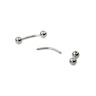 Gebogener Stecker aus Titan Piercing - Deutschland