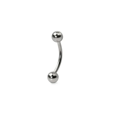 Gebogener Stecker aus Titan