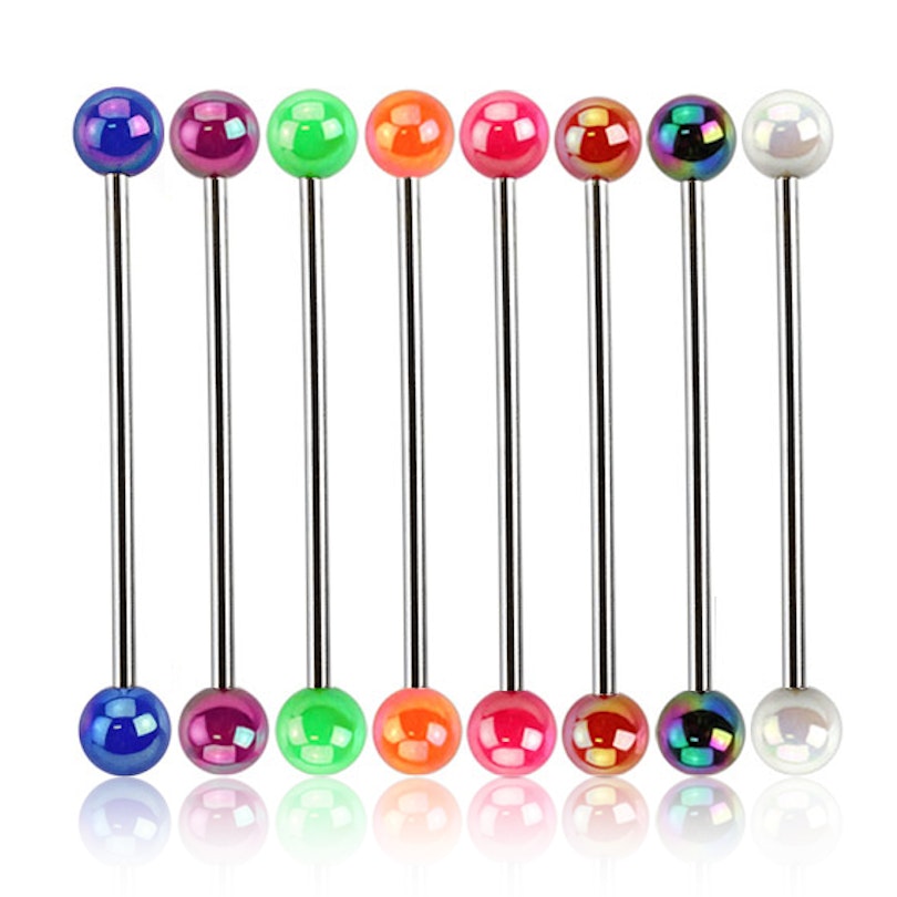 Industrialstab mit metallischen Acrylkugeln Körperschmuck - Deutschland