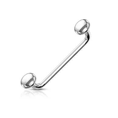 90° Surface bar mit flachen Scheiben