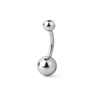 Bauchnabelpiercing aus reinem chirurgischen Stahl