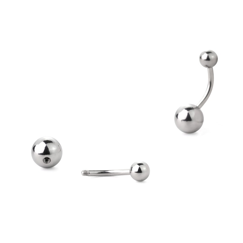 Bauchnabelpiercing aus reinem chirurgischen Stahl Piercing - Deutschland