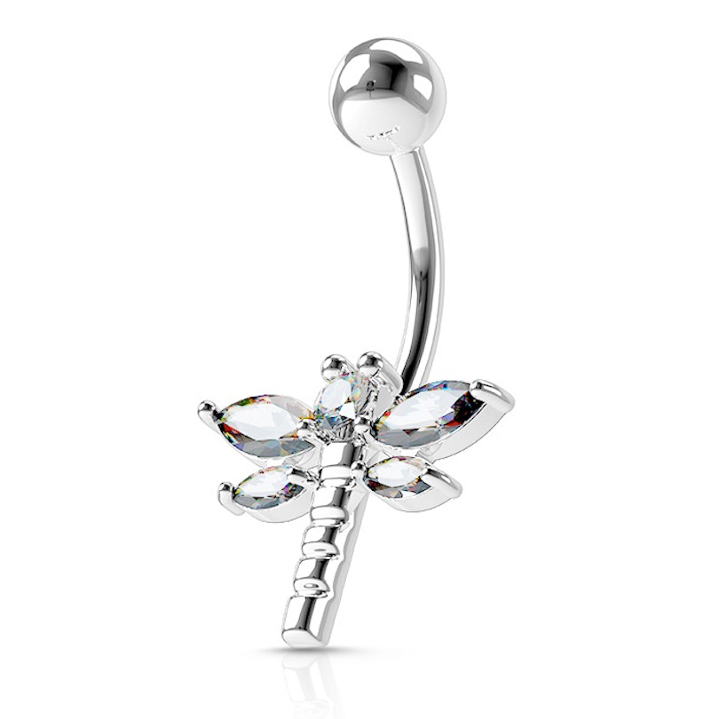 Bauchnabelpiercing mit Libelle Körperschmuck - Deutschland