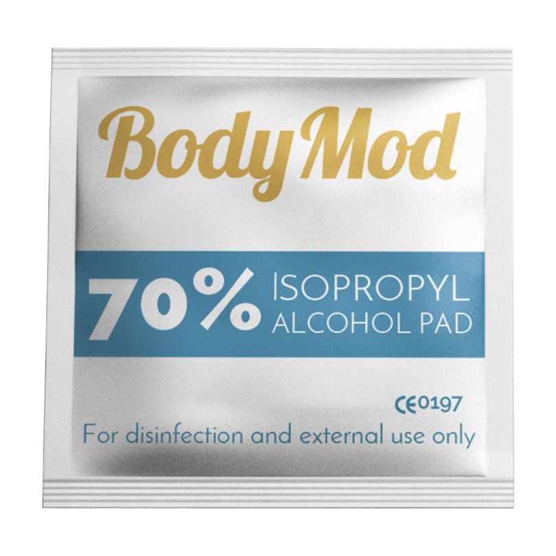 Desinfizierender Alkoholtupfer Körperschmuck - Deutschland