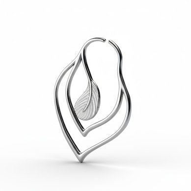 Tunnel-Ring mit Feder