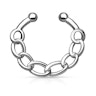 Fake Septumpiercing mit Kette Körperpiercing - Deutschland