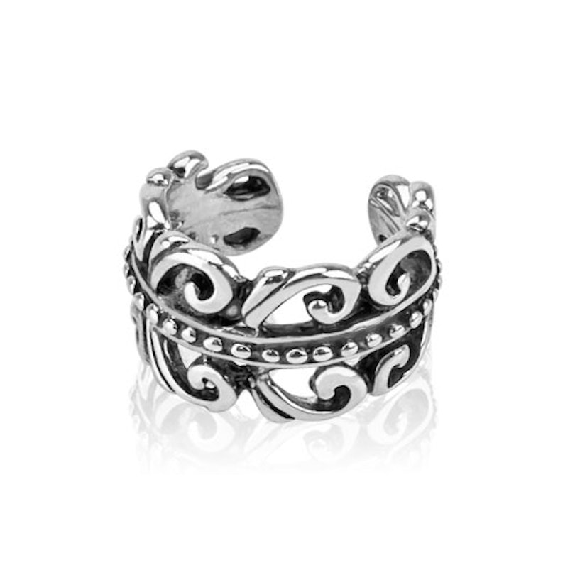 Earcuff mit Verschnörkelungen Körperschmuck - Deutschland
