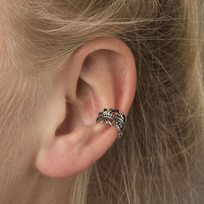 Earcuff mit Verschnörkelungen Körperschmuck - Deutschland