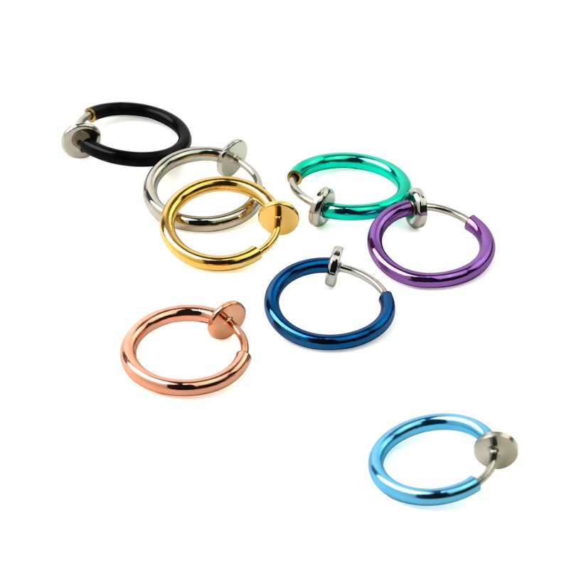 Paket mit 8 Fake Ringen Piercingschmuck - Deutschland