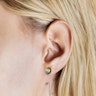 Regenbogenfarbener Fake Plug Piercings - Deutschland