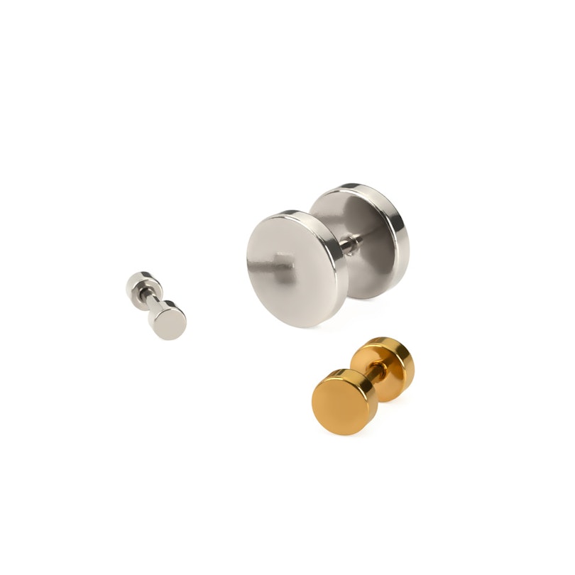 Fake Plug aus Chirurgenstahl Körperpiercing - Deutschland