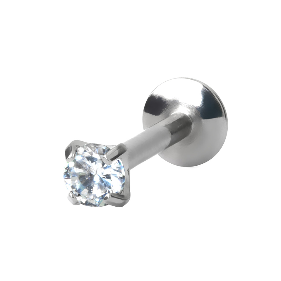 LabretausTitanmitverschiedenenSteindesigns