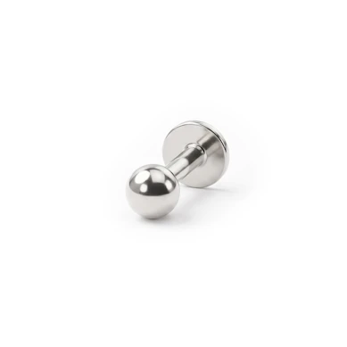 Push-in Labret aus Titan
