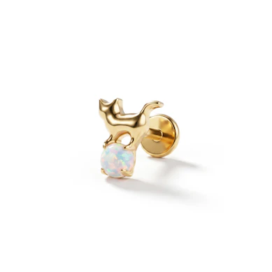 Titan-Katzen-Labret mit Opal-Mond