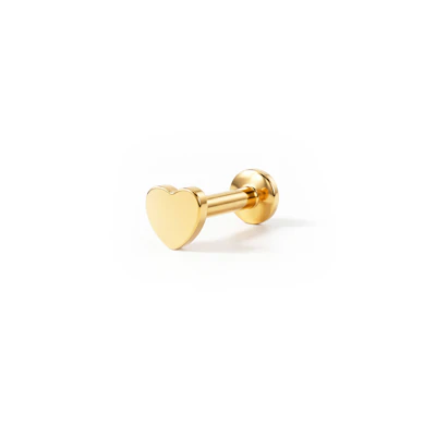 Labret mit Herzdesign
