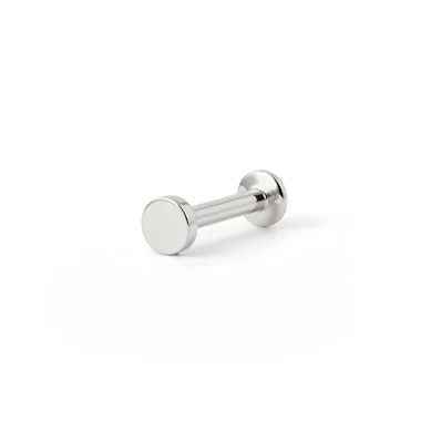 Labret mit rundem Top und innenseitiger Gewinde