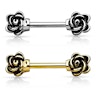 Brustwarzenpiercing mit Rosen Körperschmuck - Deutschland