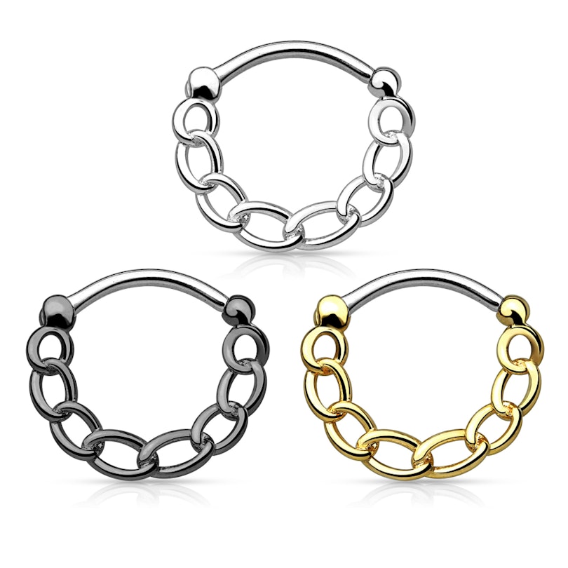 Septumpiercing mit Kette Piercing - Deutschland